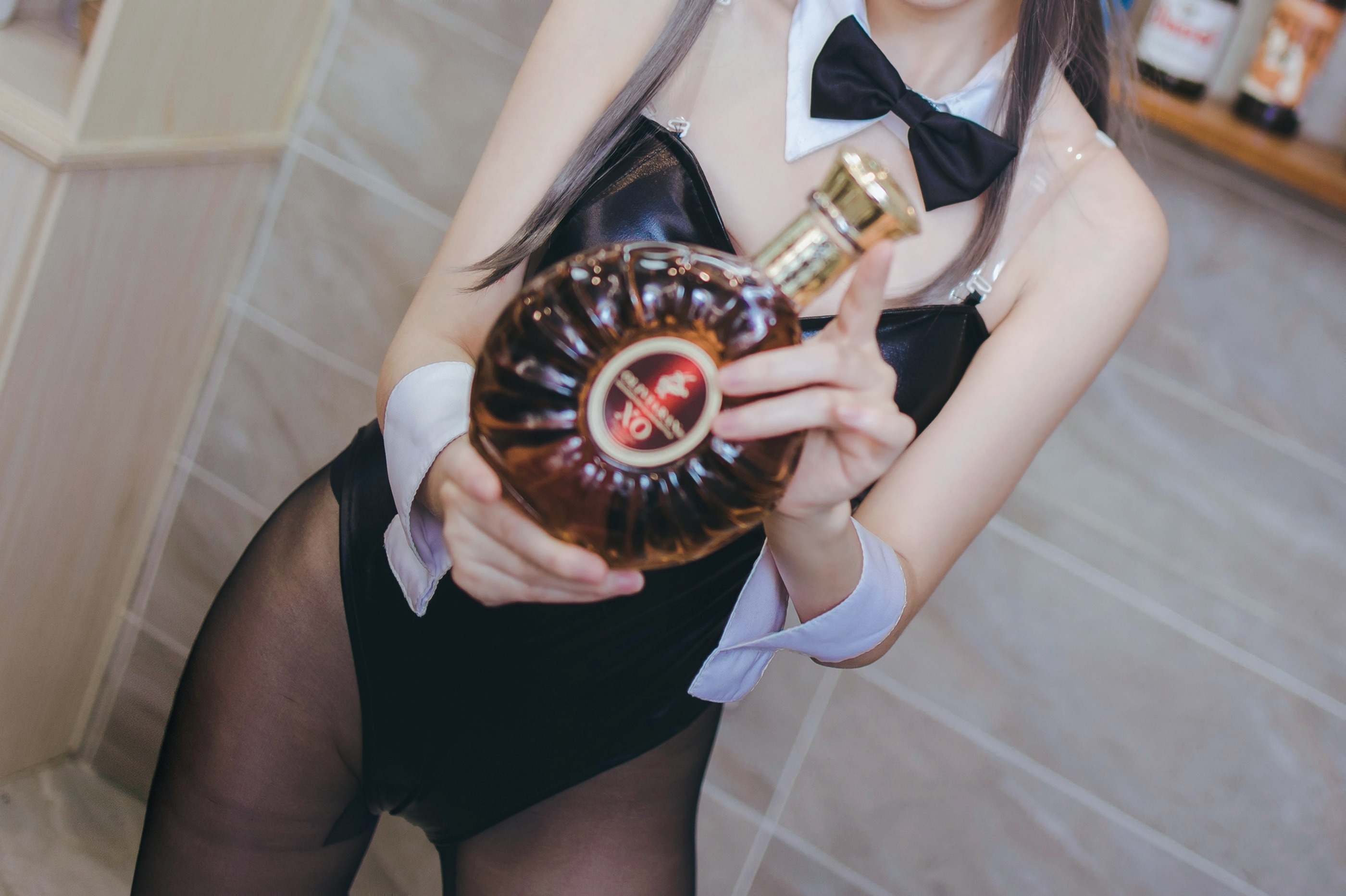 图片[1]-coser衣衣 – NO.007 麻衣兔女郎 [42P]-XikXak